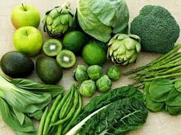 green leafy vegetables