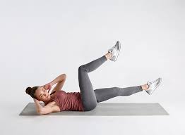 bicycle crunches for belly fat