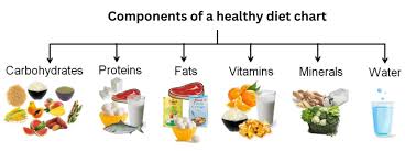 components of diet chart